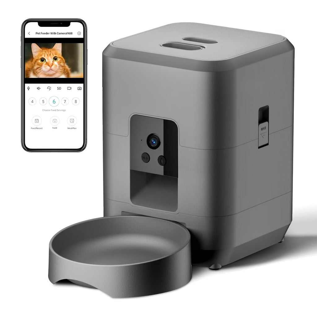 Smart Pet Feeder – WiFi Video & Timed Portions