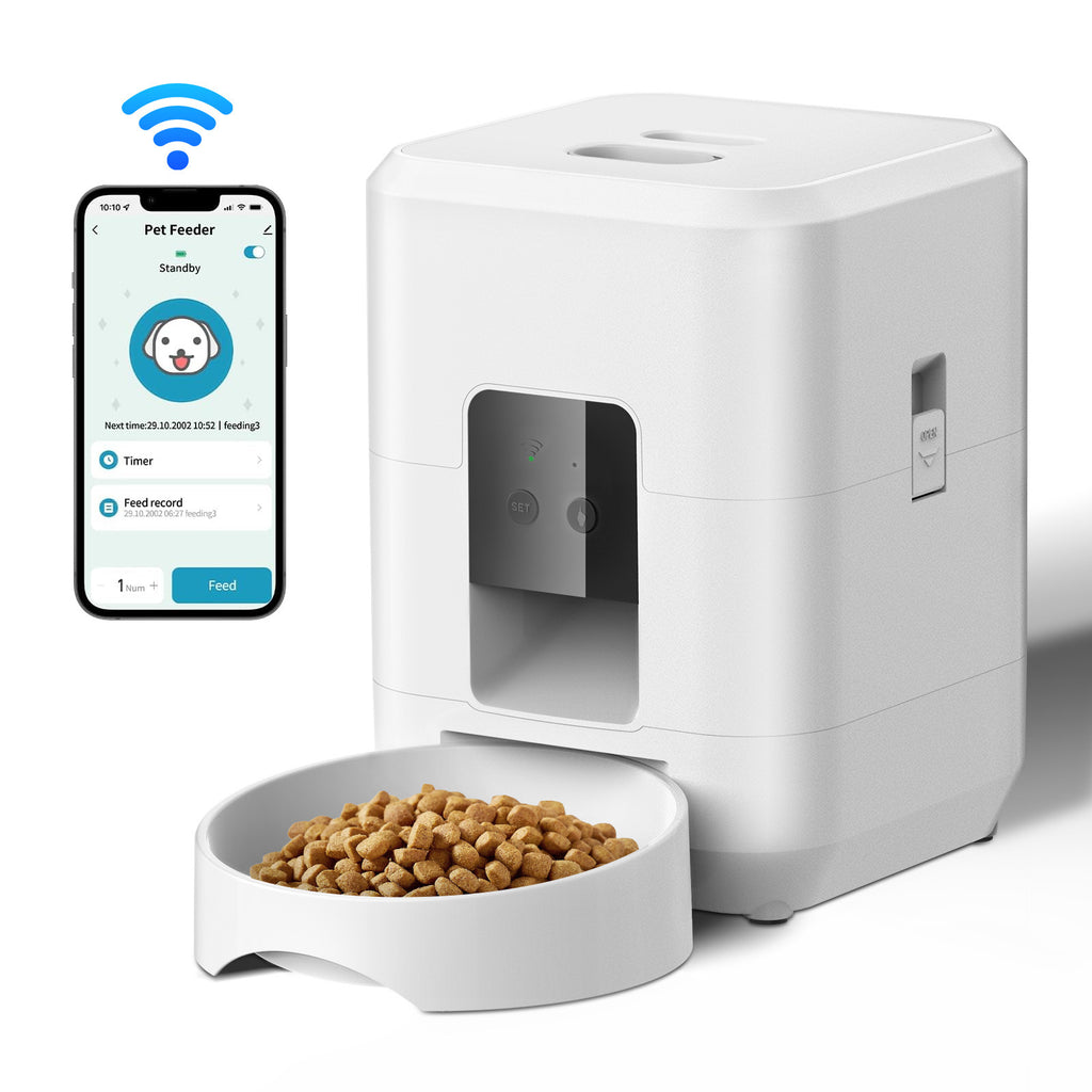 Smart Pet Feeder – WiFi Video & Timed Portions