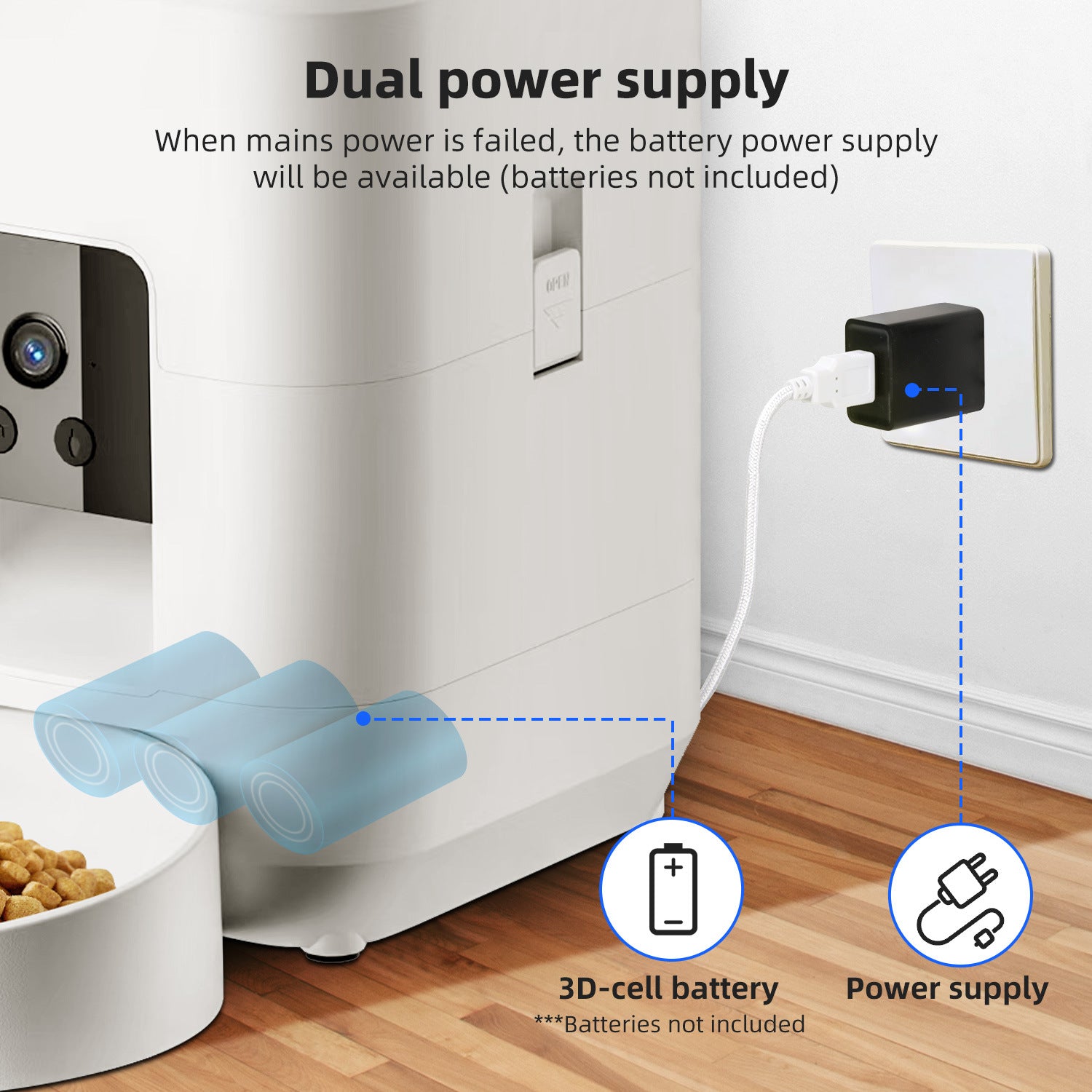Smart Pet Feeder – WiFi Video & Timed Portions